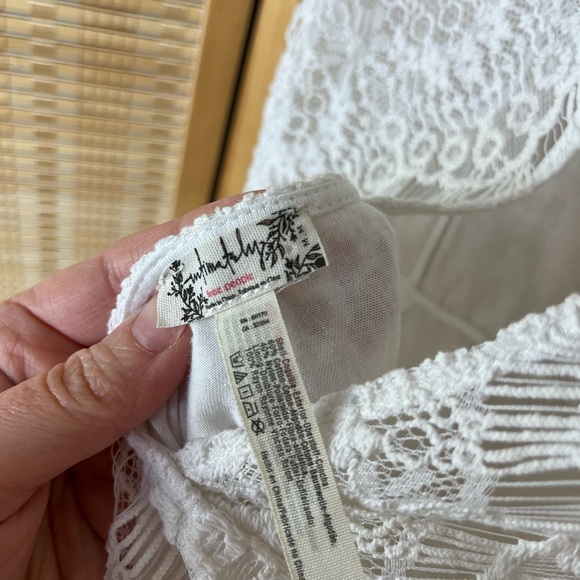 Intimately Free People Bridal White Lace Daydreamer Dress - Picture 9 of 12